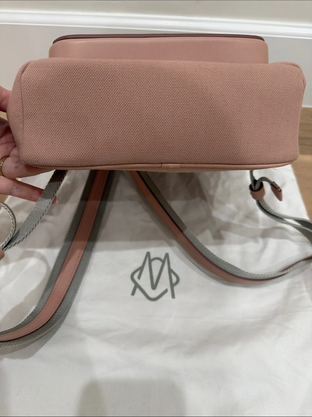 Authentic like new Never Still Small Backpack in the Desert Rose
